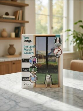 Total Vision Instant Mesh Guard Door Screen